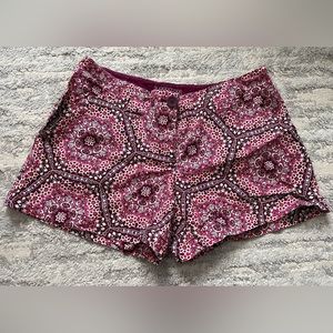 Pink & Maroon Shorts
